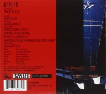 2CD Philip Glass: Kepler 338134