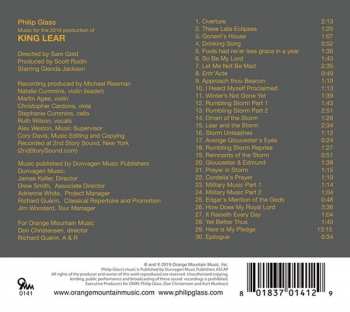 CD Philip Glass: King Lear 319810