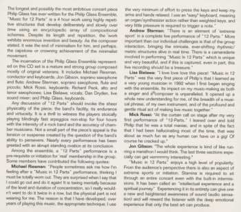 4CD Philip Glass: Music In Twelve Parts 451154