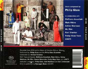 2CD Philip Glass: Orion 329680
