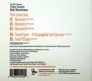 CD Philip Glass: Piano Sonata 92530