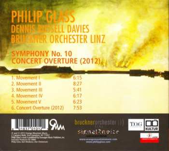 CD Philip Glass: Symphony No. 10 283424