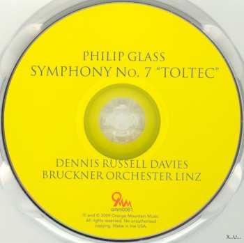 CD Philip Glass: Symphony No.7 "Toltec" 333925
