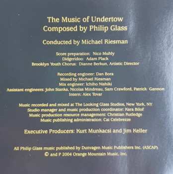 CD Philip Glass: The Music Of Undertow 344701