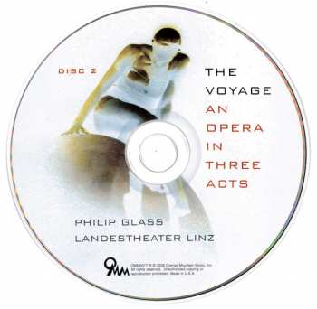 2CD Philip Glass: The Voyage  348409