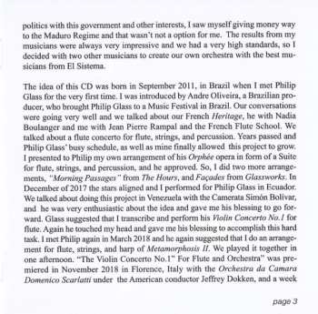 CD Philip Glass: Venezuelan Elegy 300271