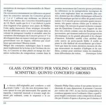 CD Philip Glass: Violin Concerto / Concerto Grosso No. 5 426774