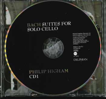 2CD Philip Higham: Bach Suites For Solo Cello 307728