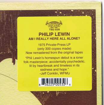 LP Philip Lewin: Am I Really Here All Alone? 465390