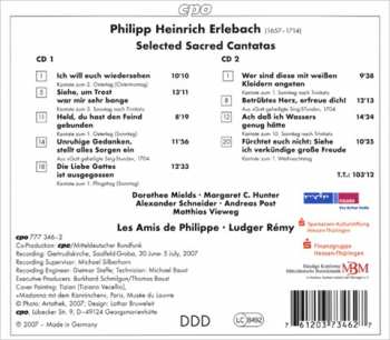 2CD Philipp Heinrich Erlebach: Die Liebe Gottes Ist Ausgegossen - Cantatas 122497