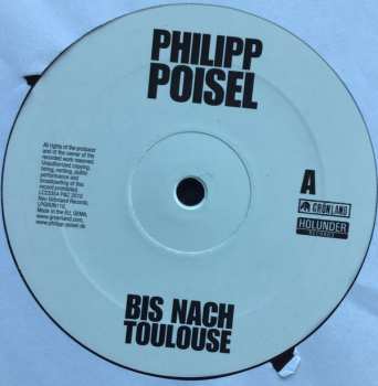 LP Philipp Poisel: Bis Nach Toulouse 77502