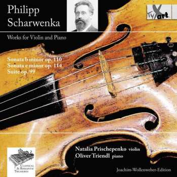 Album Philipp Scharwenka: Violinsonaten Op.110 & 114