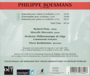 CD Philippe Boesmans: Œuvres Pour Orchestre 331583