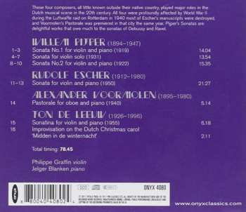 CD Philippe Graffin: Pijper & Escher Violin Sonatas 462771