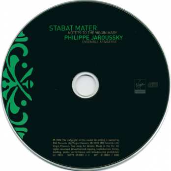 CD Philippe Jaroussky: Stabat Mater & Motets To The Virgin Mary 435630