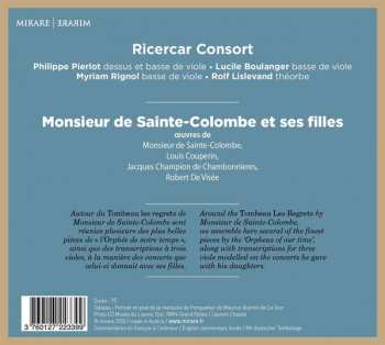 CD Philippe Pierlot: Monsieur de Sainte-Colombe Et Ses Filles  23960