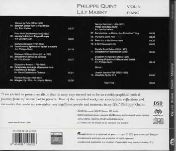 SACD Philippe Quint: Opera Breve 312021