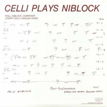 LP Phill Niblock: Niblock For Celli / Celli Plays Niblock