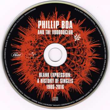 CD Phillip Boa & The Voodooclub: Blank Expression: A History Of Singles 1986-2016 370255