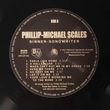 LP Phillip-Michael Scales: Sinner - Songwriter 90048