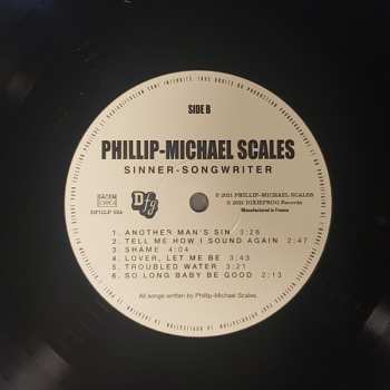 LP Phillip-Michael Scales: Sinner - Songwriter 90048