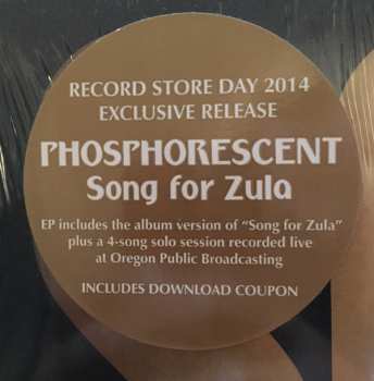 LP Phosphorescent: Song For Zula LTD 267419