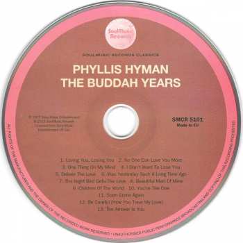 CD Phyllis Hyman: The Buddah Years 272758