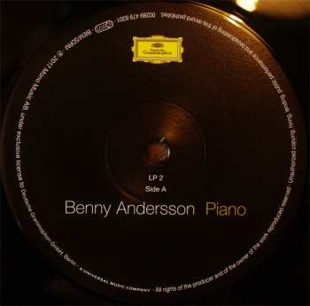 2LP Benny Andersson: Piano 27892