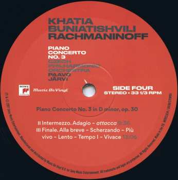 2LP Sergei Vasilyevich Rachmaninoff: Piano Concertos Nos 2&3 29269