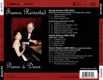 CD Piano à Deux: France Revisited: Music By Onslow, Debussy, And Poulenc 394019