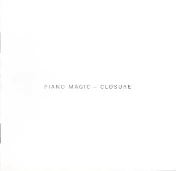 CD Piano Magic: Closure 541303