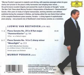 CD Ludwig van Beethoven: Piano Sonatas Op. 106 "Hammerklavier" & Op. 27/2 "Moonlight" 27924
