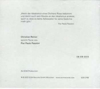 CD Pier Paolo Pasolini: Land Der Arbeit 408680