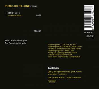 CD Pierluigi Billone: Om On 320558