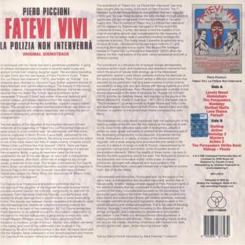 LP Piero Piccioni: Fatevi Vivi La Polizia Non Interverrà 520146