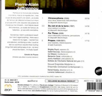 CD Pierre-Alain Jaffrennou: Propos 398417