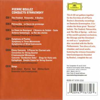6CD/Box Set Pierre Boulez: Pierre Boulez Conducts Stravinsky 45473