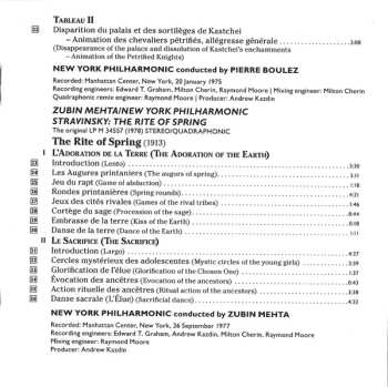 SACD Pierre Boulez: Boulez Conducts Stravinsky: The Firebird & The Rite of Spring 491516