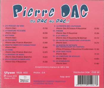 CD Pierre Dac: Du Dac Au Dac..! 259696
