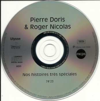 CD Pierre Doris: Nos Histoires Très Spéciales 253523