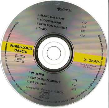 CD Pierre-Louis Garcia: Die Grupen 505861