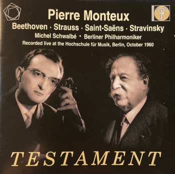 Album Pierre Monteux: Pierre Monteux Dirigiert