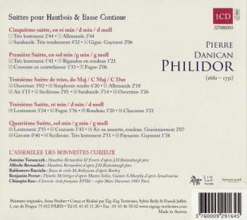 CD Pierre Philidor: Suittes Pour Hautbois 321526