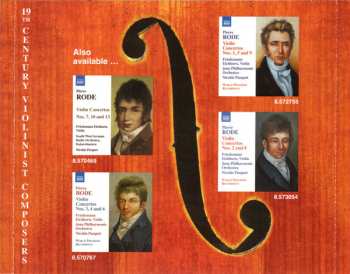CD Pierre Rode: Violin Concertos Nos. 11 And 12 345193