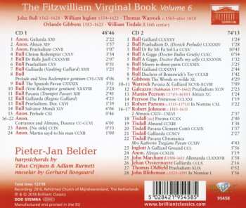 2CD Pieter-Jan Belder: The Fitzwilliam Virginal Book Volume 6 342299
