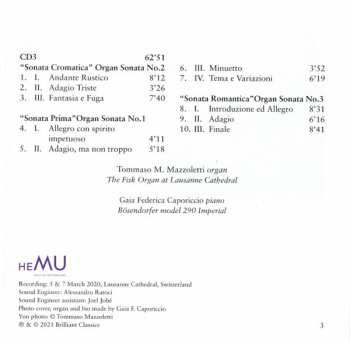 3CD Pietro Alessandro Yon: Complete Organ Music: Volume 1 178784