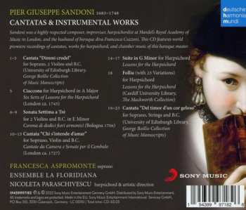 CD Pietro Giuseppe Sandoni: Cantatas & Instrumental Works 479442