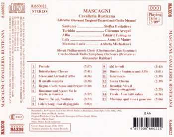 CD Pietro Mascagni: Cavalleria Rusticana  441789