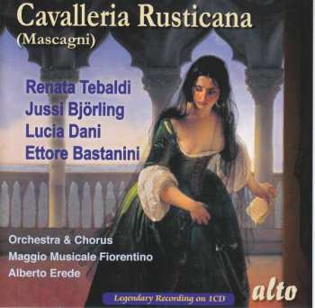 CD Pietro Mascagni: Cavalleria Rusticana 456456