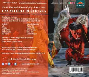 CD Pietro Mascagni: Cavalleria Rusticana 107346